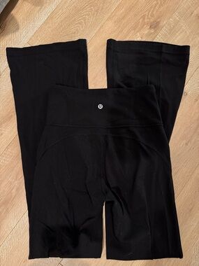 Lululemon groove nulu super high rise flare size 6